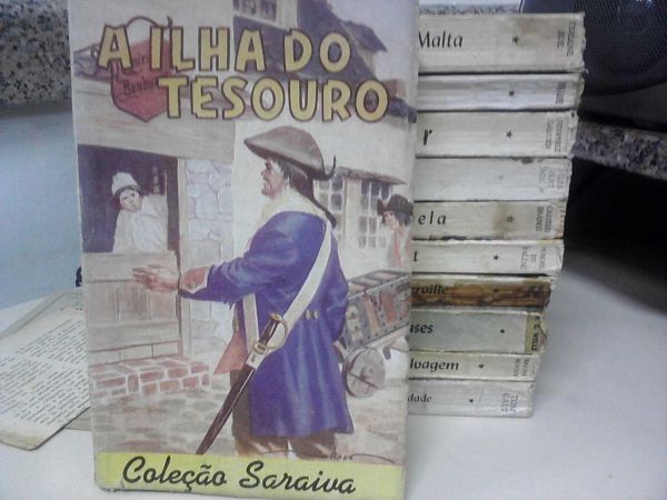 Livro A Ilha Do Tesouro; Coleção Saraiva