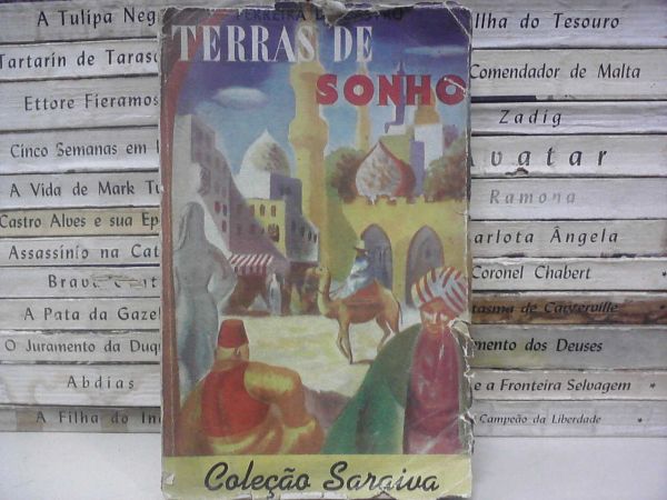 Livro Terras de sonho; Coleção Saraiva