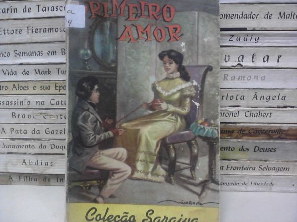 Livro primeiro amor; Coleção Saraiva