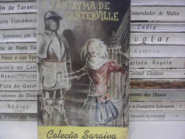 Livro fantasma de canterville coleção saraiva 83
