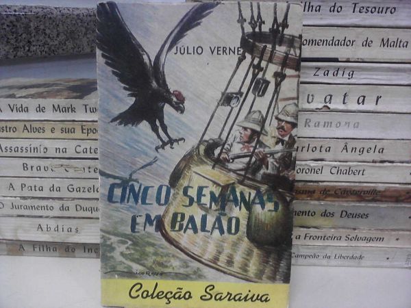 Livros cinco semanas em balão; Coleção Saraiva